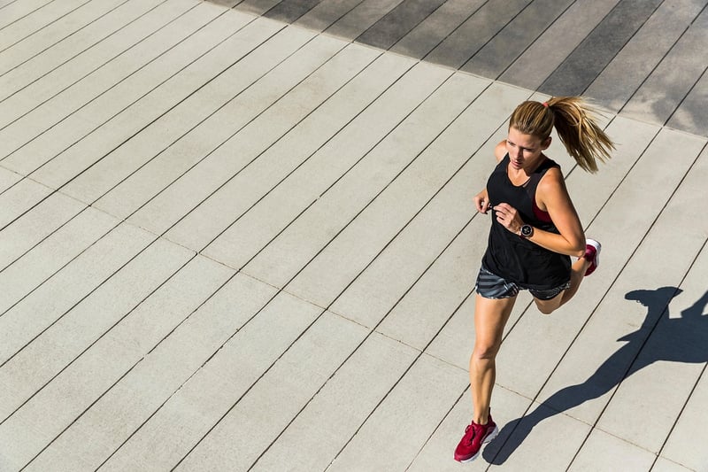 Athlete Running